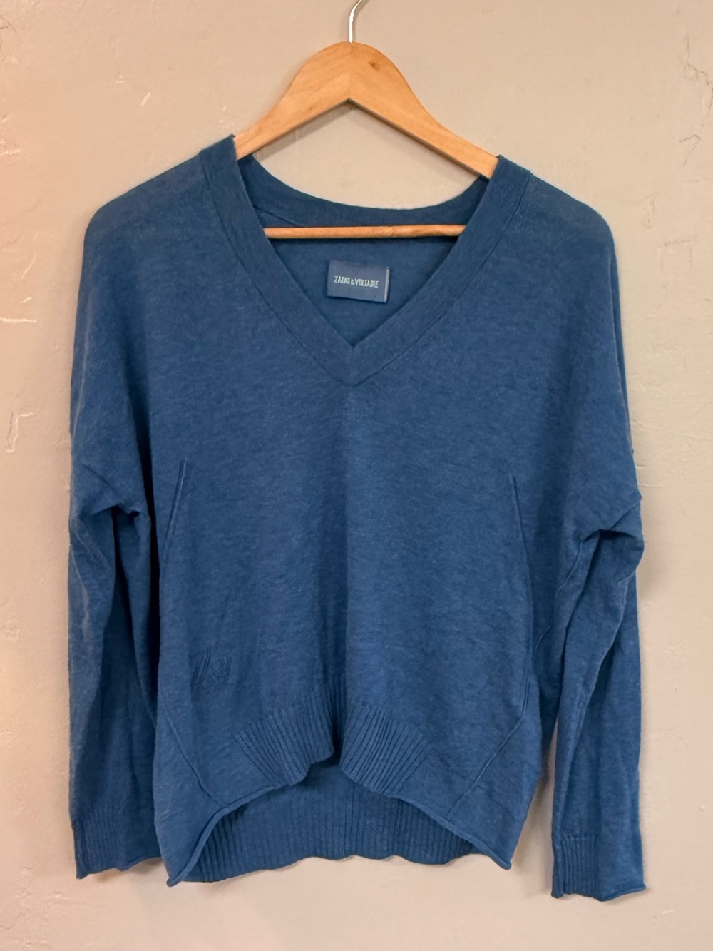 Zadig & Voltaire V-Neck Sweater - Denim Blue